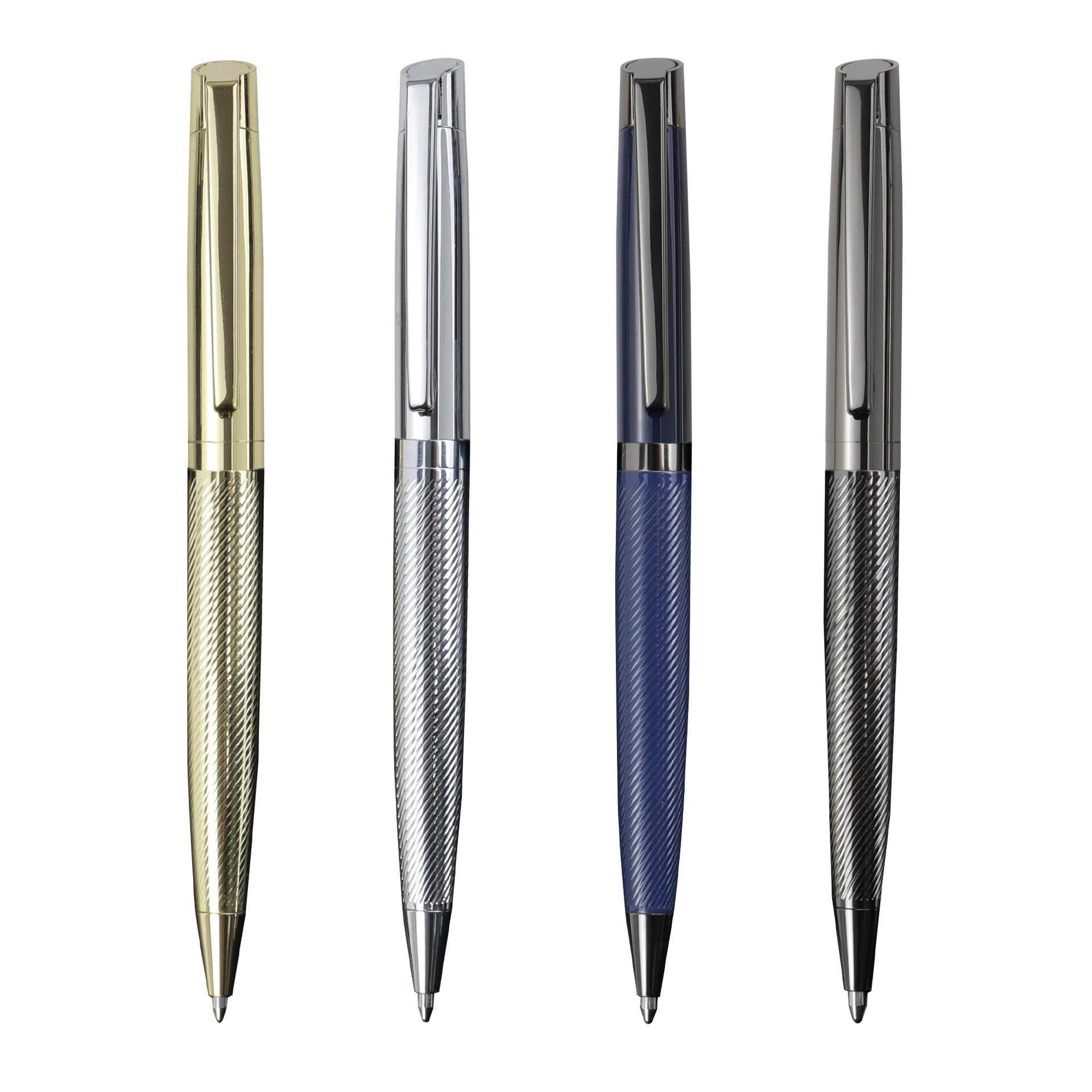 BSBH Luxury Business Hotel Vip Gift Blank Pens Metal Signature Premium Pen Twist And Lid Stainless Steel Pen With Custom Logo