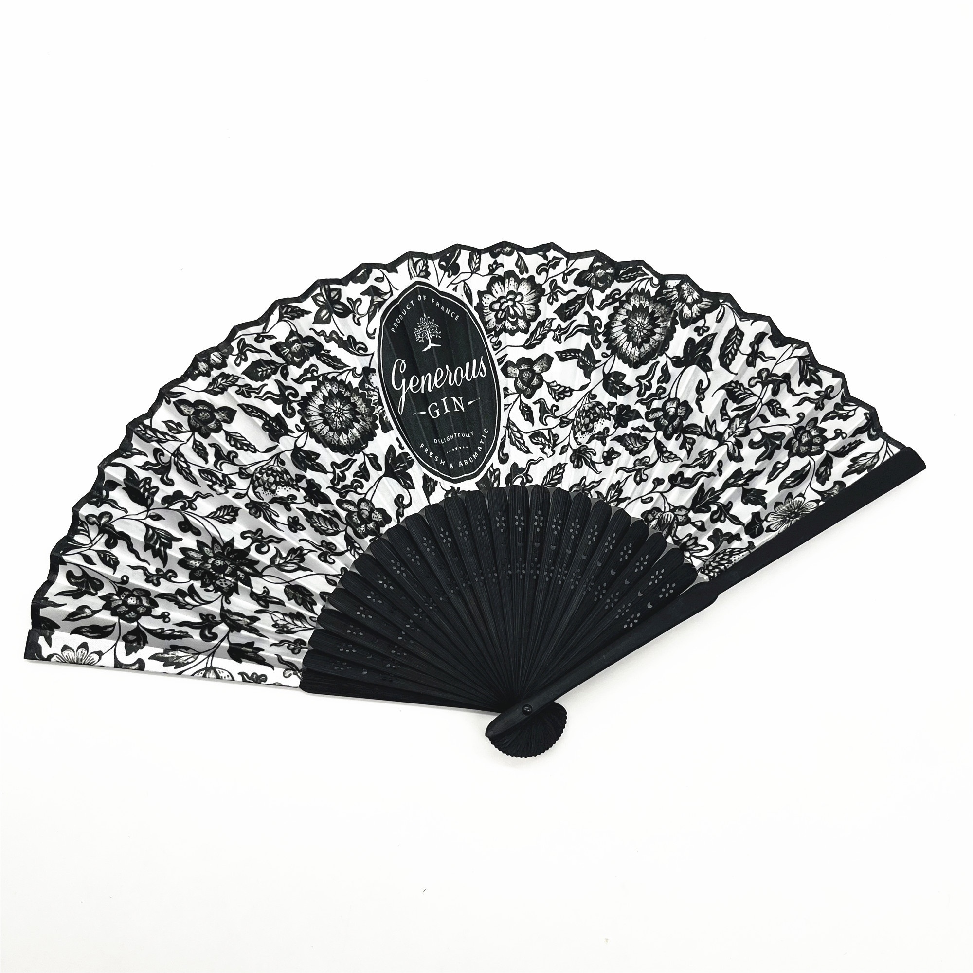 Chinese Craft Hand Fan Festival Gifts Custom Logo Bamboo Folding Hand Fans