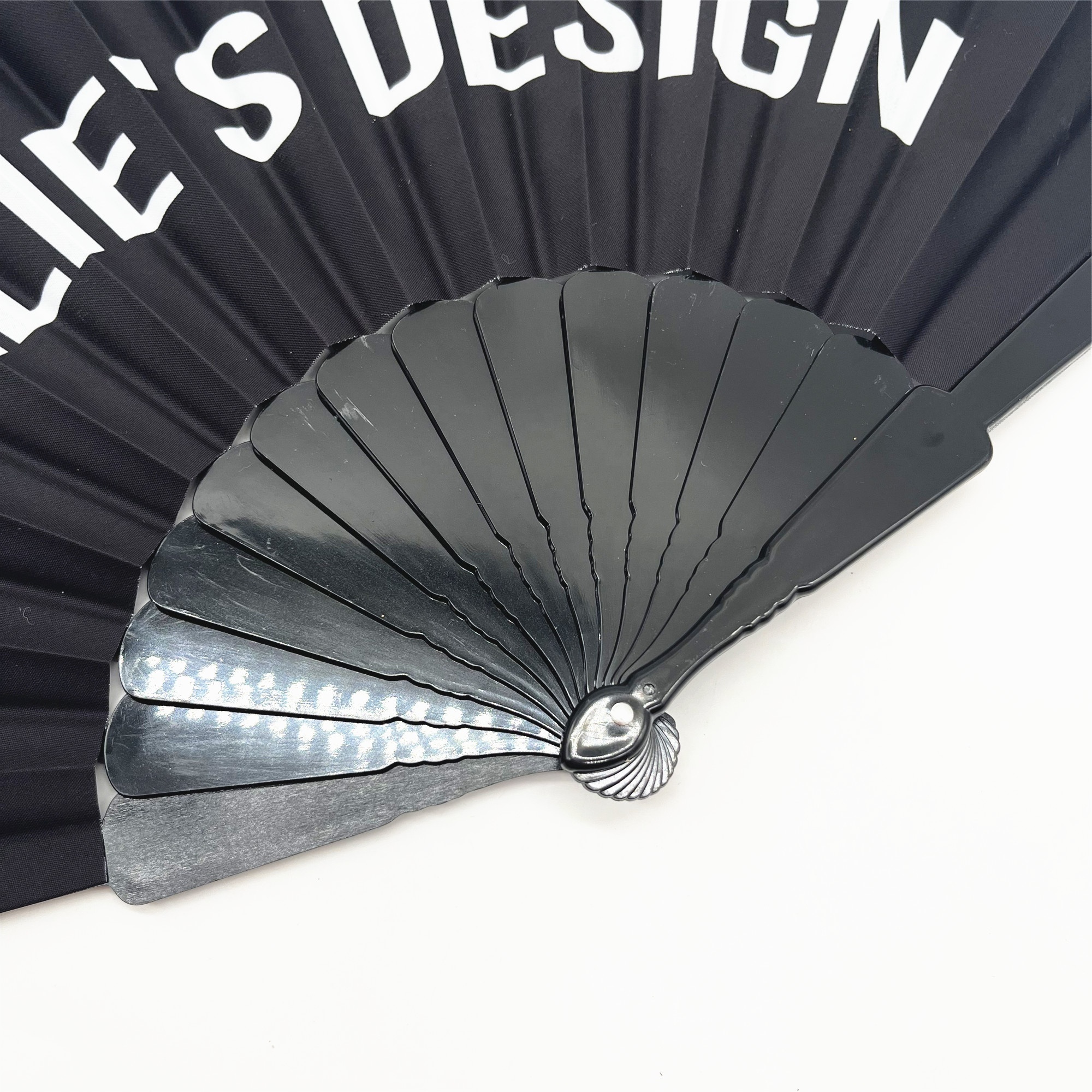 Factory Custom Design Folding Hand fans Hot Summer Outdoor Plastic Hand Held Fan