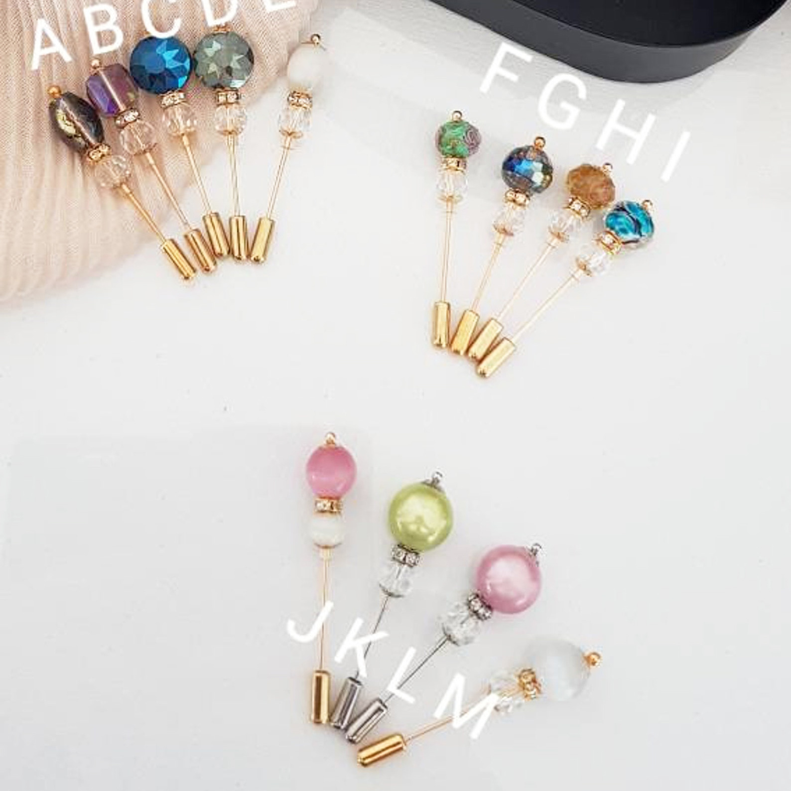 BSBH Factory Hot Sale Brooch Lapel Pin Cute Hijab Accessories Pin Supplier