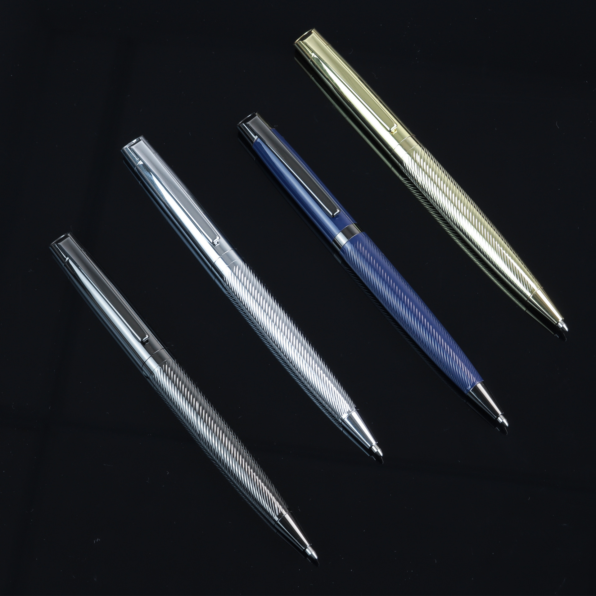 BSBH Luxury Business Hotel Vip Gift Blank Pens Metal Signature Premium Pen Twist And Lid Stainless Steel Pen With Custom Logo