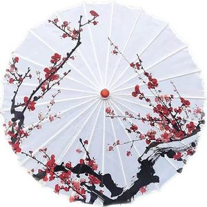 BSBH Japanese Chinese Paper Umbrella Children Diy Drawing Custom Umbrella Printing Wedding Decoration Paper Umbrella Personal