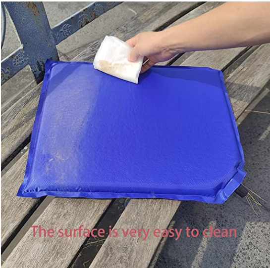 Lightweight Self Inflatable Travel Seat Bleacher Portable Hiking Camping Air Seat Cushion Sit Pad Backpacking