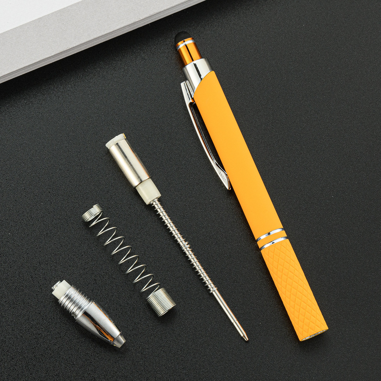 BSBH Touchscreen Devices Multi-Function Capacitive Writing Ballpoint Pen With LED Flashlight