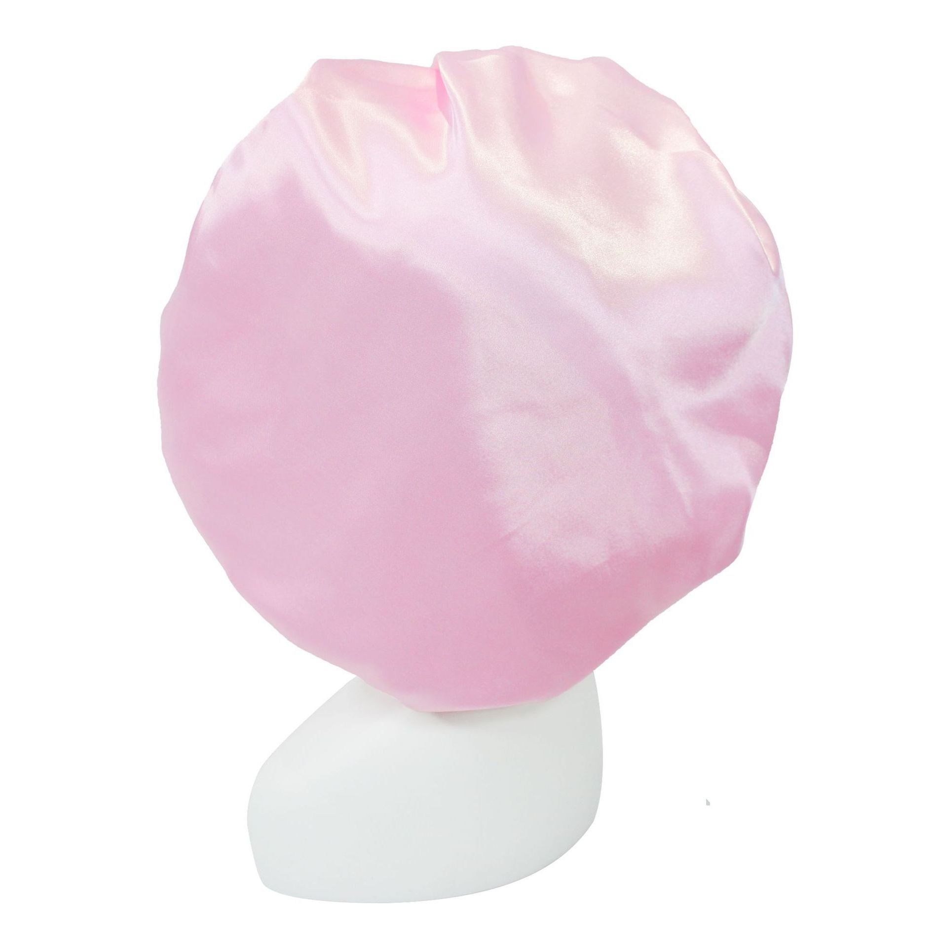 Luxury Custom Reversable Double Layer Drawstring Hair Cap Satin Silk Designer Bonnets with Logo