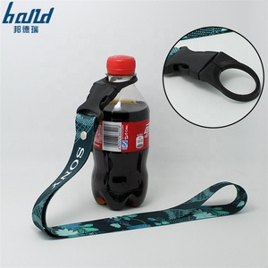 Adjustable Water Bottle Holder Lanyard With Custom Logo & Design And Sample Free