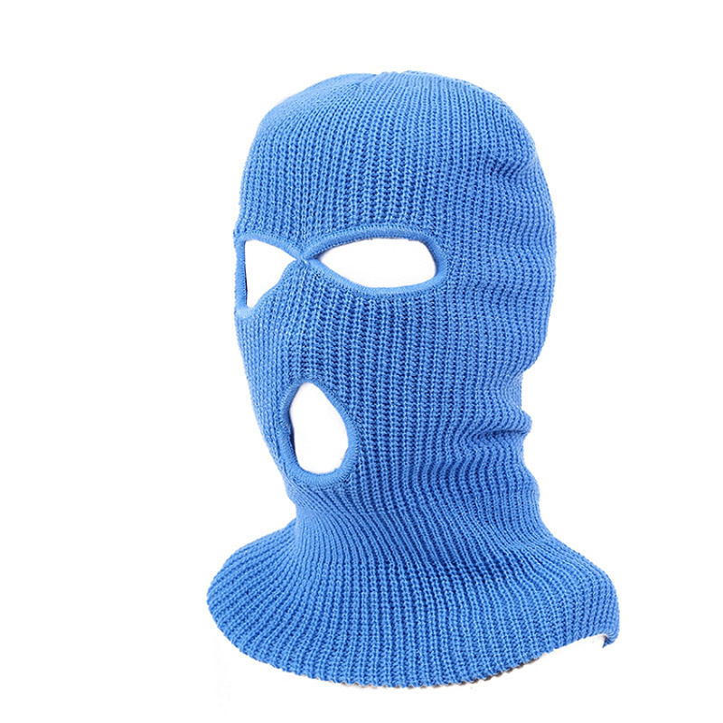 Custom balaclava three hole knitted and printed designer ski mask high quality full face cover black mens ski mask wholesale