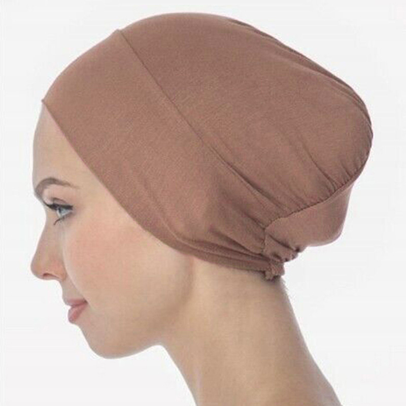 Hijab Caps Wholesale easy to wear Jersey Cotton women Muslim Under Scarf lady Inner Undercap Turban Bottoming cap Hijab cap