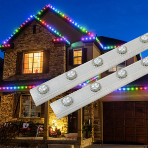 Pixel Led Point Light Color Ful House Eaves Light Decorative Ip68 Waterproof Permanent Pixel Soffit Down Light