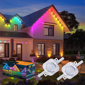 2024 Led Point Light Soffit Lights Customized App Smart Control Residential Commercial Seasonal Stunning Recessed Eaves Lights