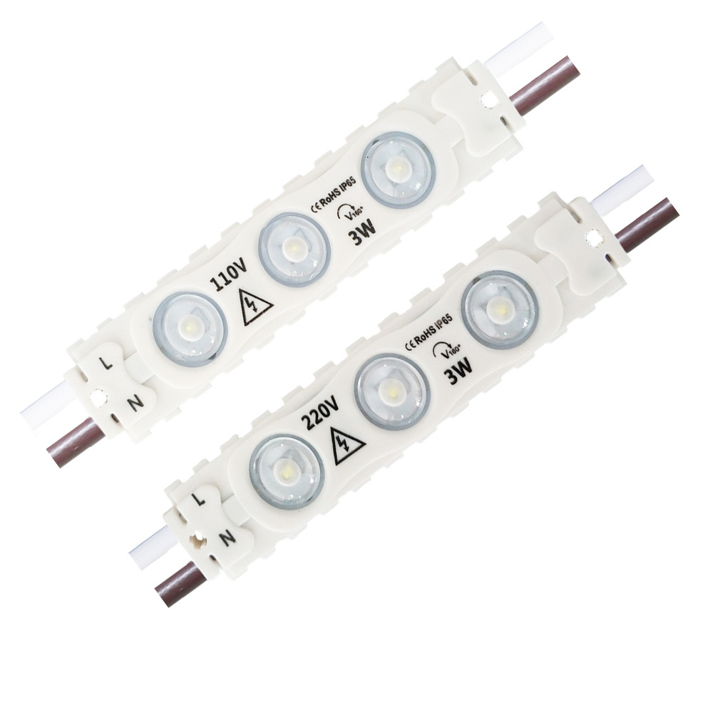 AC 110v 220V Injection Module model SMD PCB LED Light Module Can be directly connected to the power for light boxes