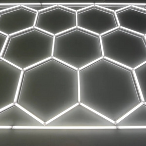 honeycomb shaped stage type lights for ceiling commercial industrial lighting of working lights hexagonal led lamp