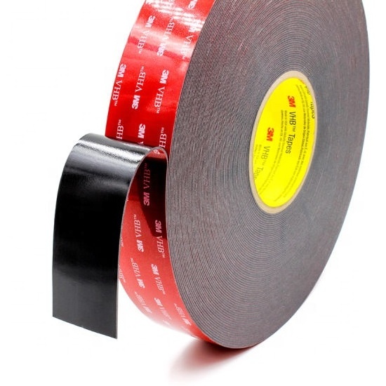 3M VHB Black Acrylic Adhesive Tape for Permanent Bonding 5925