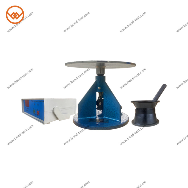 Motorized concrete flow table for cement mortars testing Cement Mortar Flow Table for sale