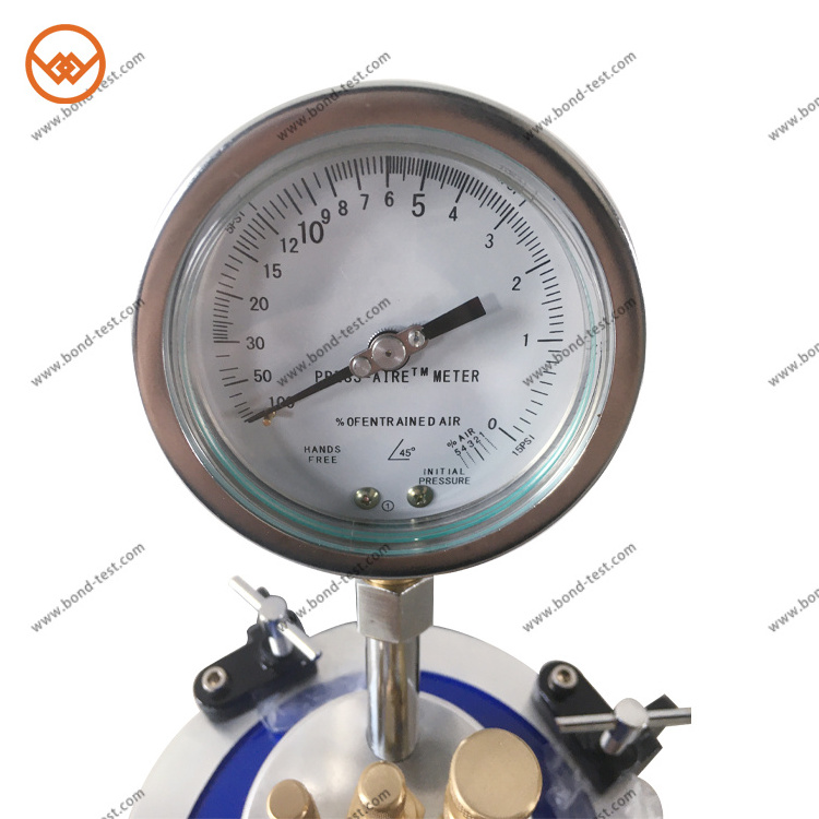 7L Concrete Air Content Concrete Mortar Air Content Meter