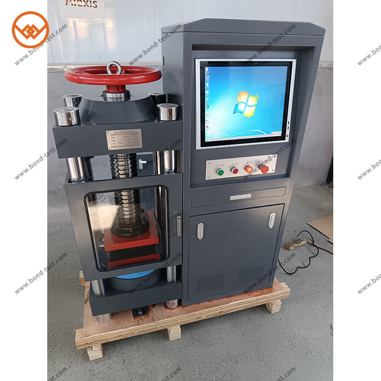 2000KN concrete cube testing machine Digital Concrete Cube Compression machine