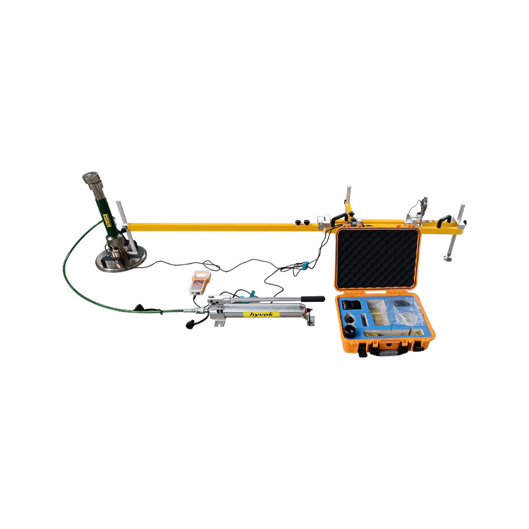 High quality plate bearing test equipment Static Deformation modulus tester for sale