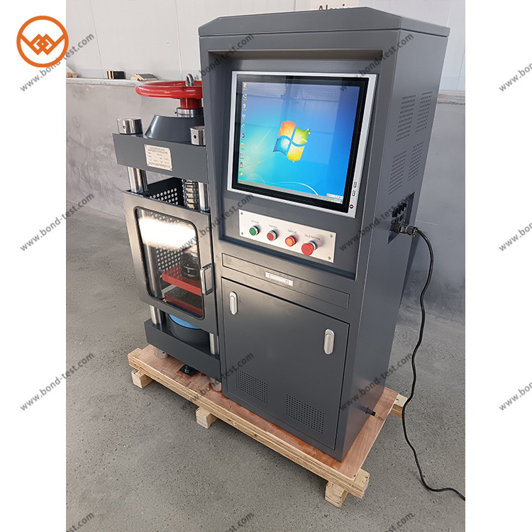 2000KN concrete cube testing machine Digital Concrete Cube Compression machine