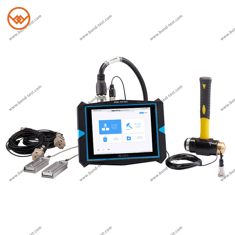 Pile load test, Pile integrity Pile Driving Analyzer (PDA) for High Strain Testing