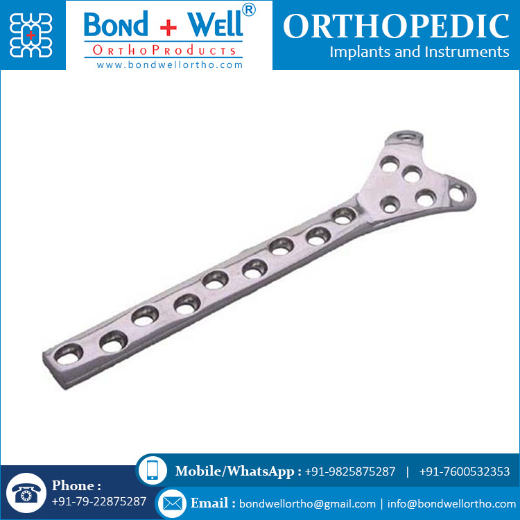 4.5 mm T Buttress Bone Plates Orthopedic Instrument