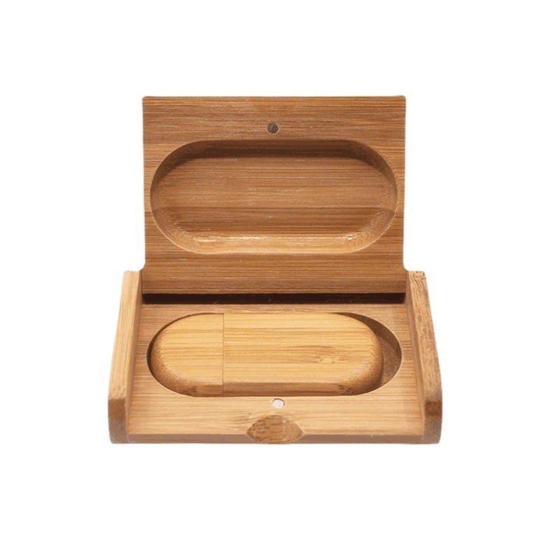 Custom Logo Maple Bamboo Walnut Usb Stick Wooden USB Flash Drive Pendrive Box 2.0 3.0 2gb 4GB 8Gb 16Gb 32Gb 64 Gb