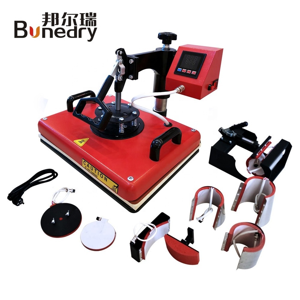 8 in 1 Sublimation Machine all one for sale in Dubai Sublimation Mug T shirt Heat Press Machine Printer with CE certificate