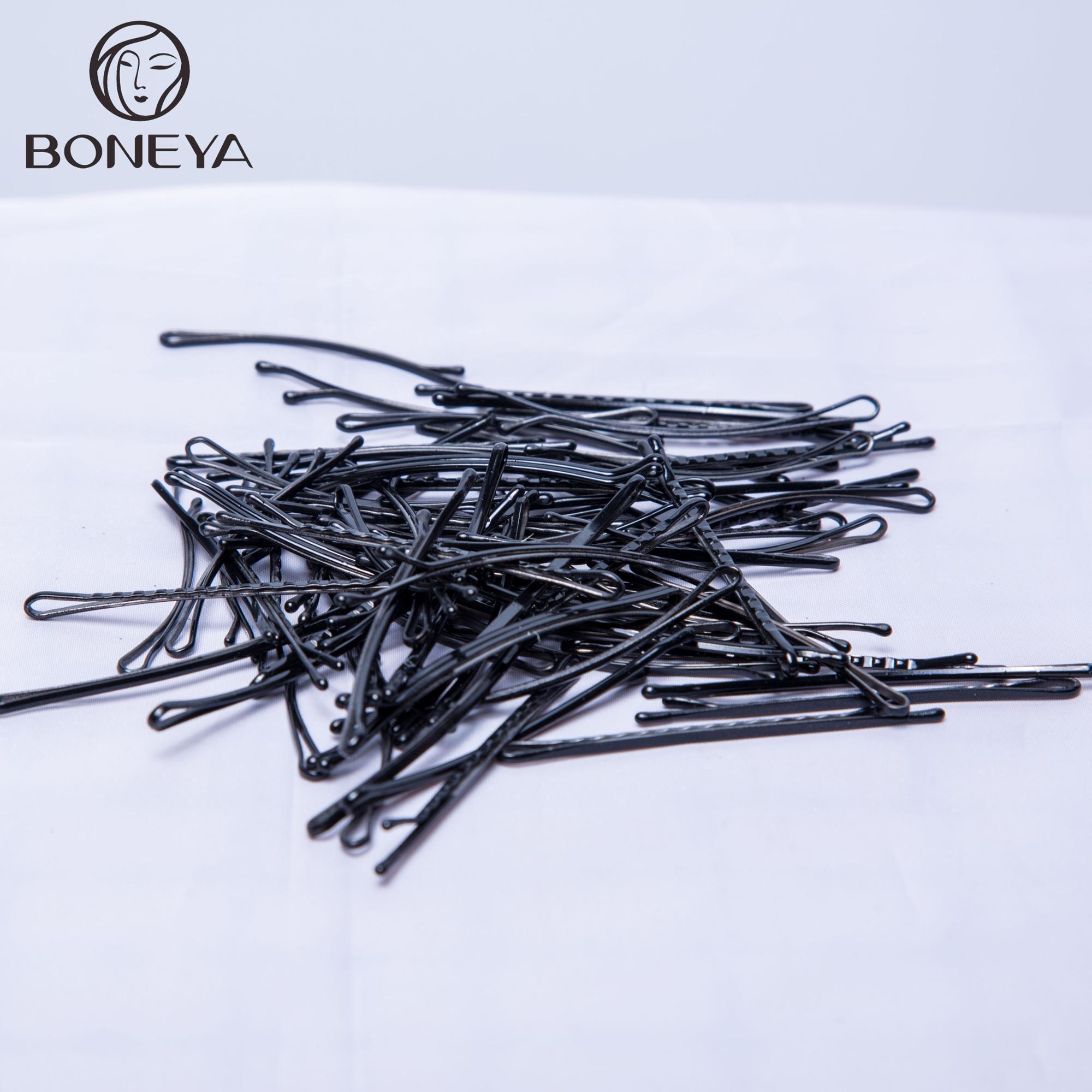 Hair accessories basic black metal hair bobby pins