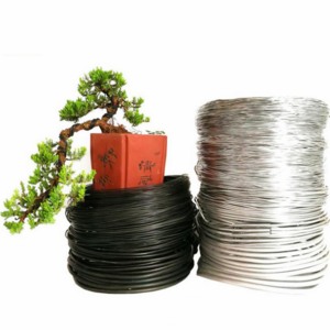 Color Bonsai Aluminium Wire Black Diy Time Surface Garden soft training wire for bonsai