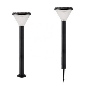 new arrival 2023 products round tall solar led garden lights outdoor