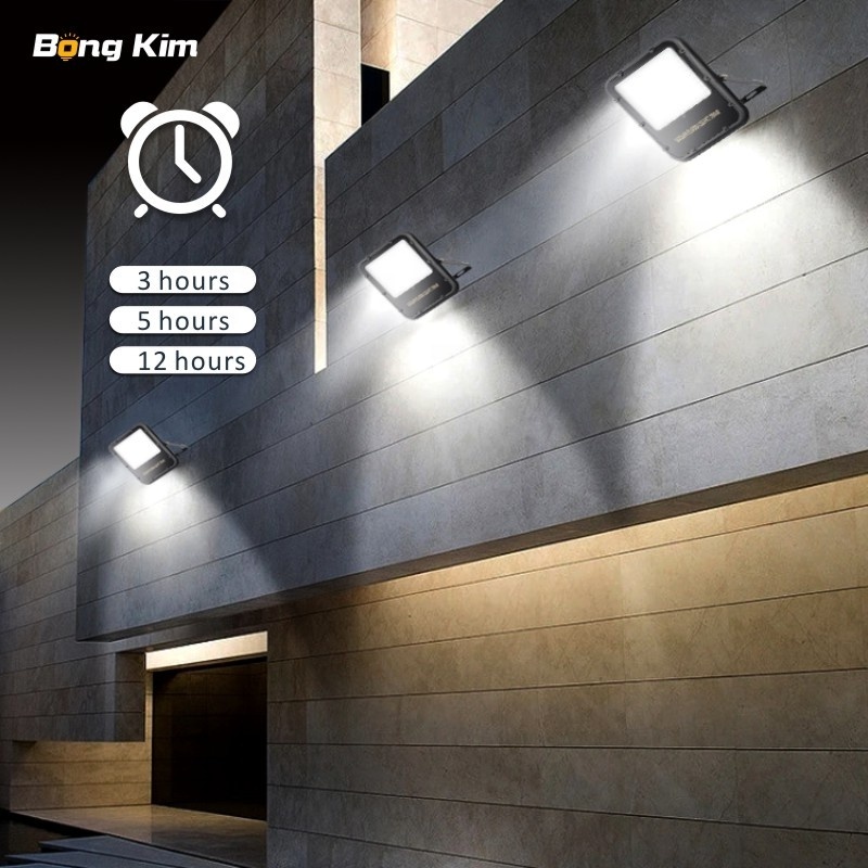 BONGKIM new house villas garden motion sensor LED solar led sensor light outdoor spotlight