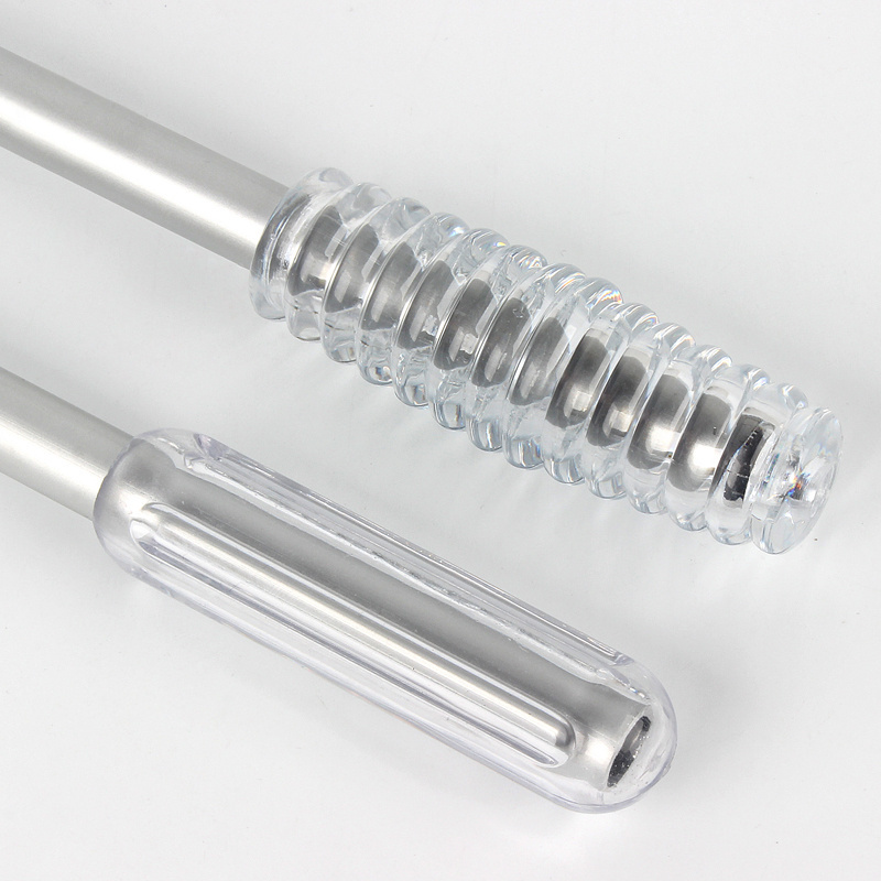 Aluminum alloy curtain baton manual push rod transparent acrylic pull stick