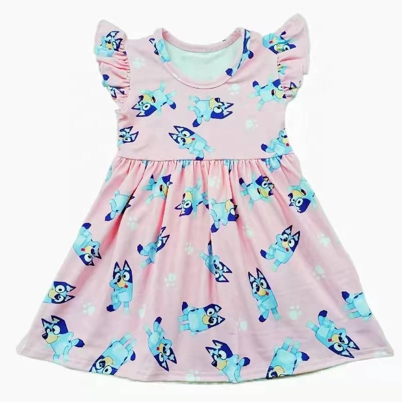 Baby Girl Clothes Princess Dress Infant Birthday Party Kids Flower Girl Dress New Fashion Toddler Baby Girl Clothes Kids Dress