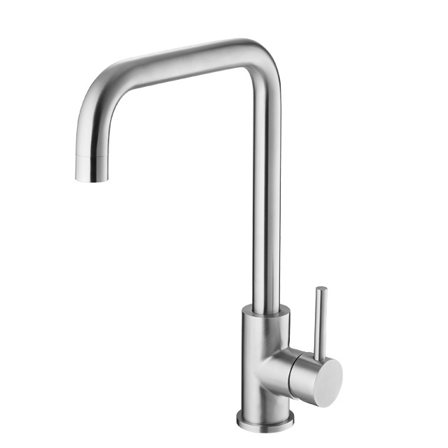 Hot and Cold Draw Basin Wanhai Spool 60cm Hot and Cold Water inlet Pipe Stainless Steel Kitchen Faucet