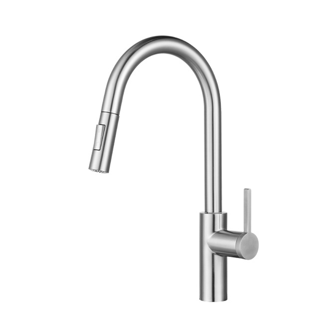 BK1801 Stainless Steel Tapware Single Handle Kitchen Bar Faucet