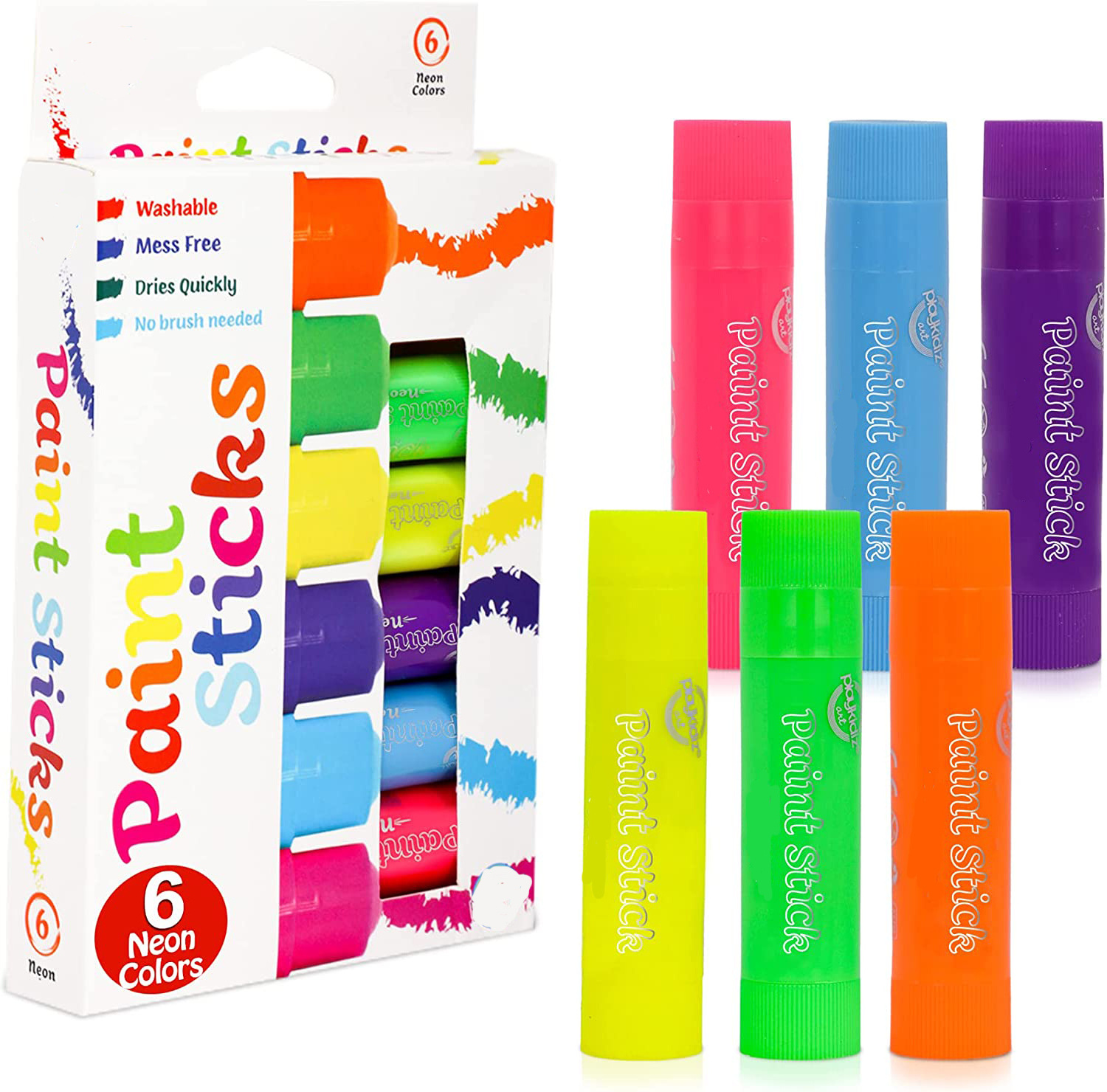 Gel Solid Washable Non Toxic Crayon Tempera Paint Sticks twist kids art painting material