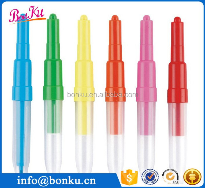 kids play gift blow water color felt tip drawing marker pen