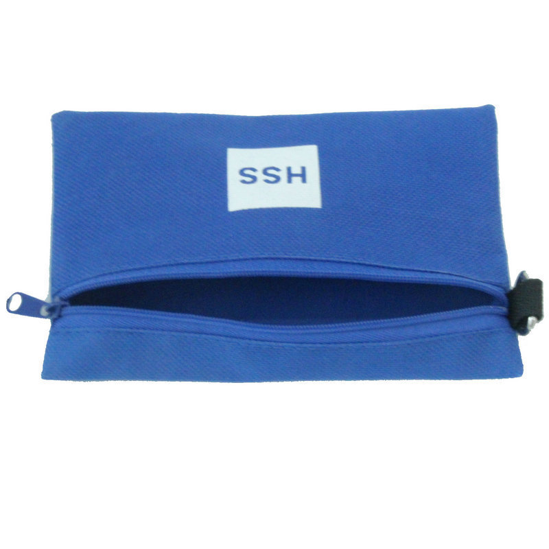 Pen Bag polyester pencil case silicone pencil case plain canvas pencil case