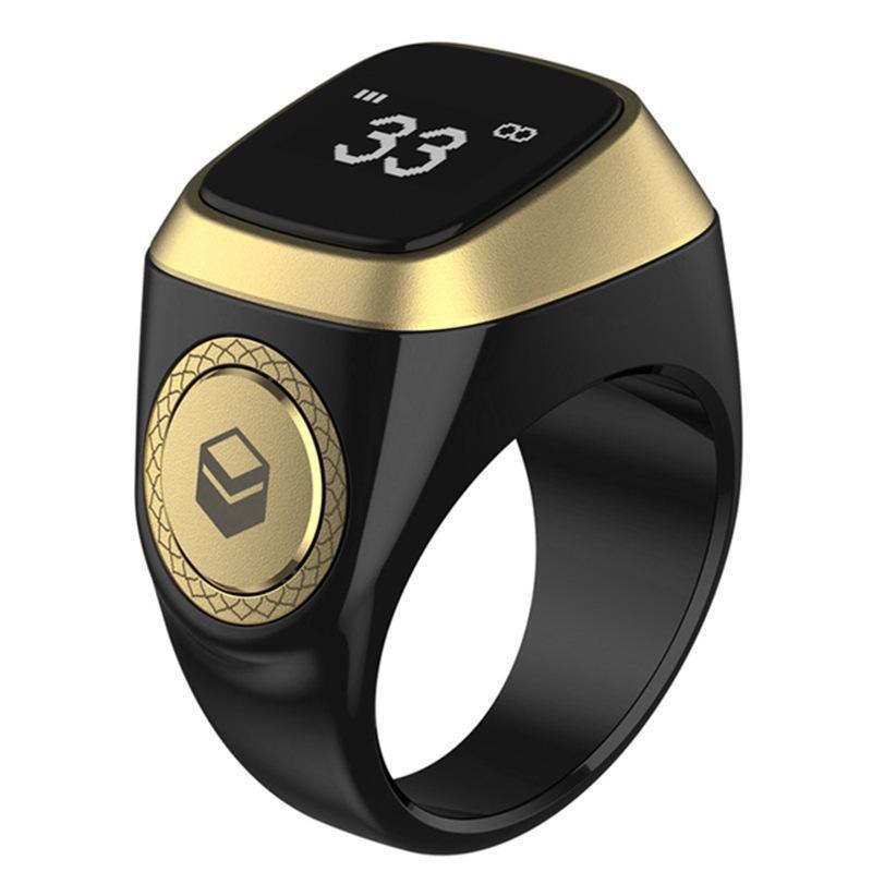 OEM Muslim Bluetooth smart ring electronic zikr ring iqibla tasbeh Smart Ring