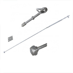 Power line fitting galvanized stay rod stay bow for sale