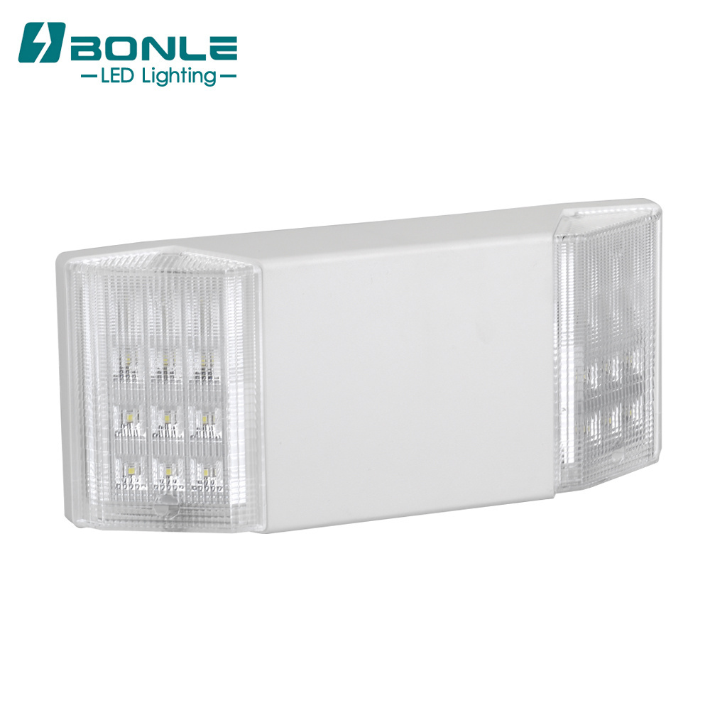 Popular Automatic Rechargeable Remote Capability 2 Adjustable Heads Battery Backup Led Emergency Light