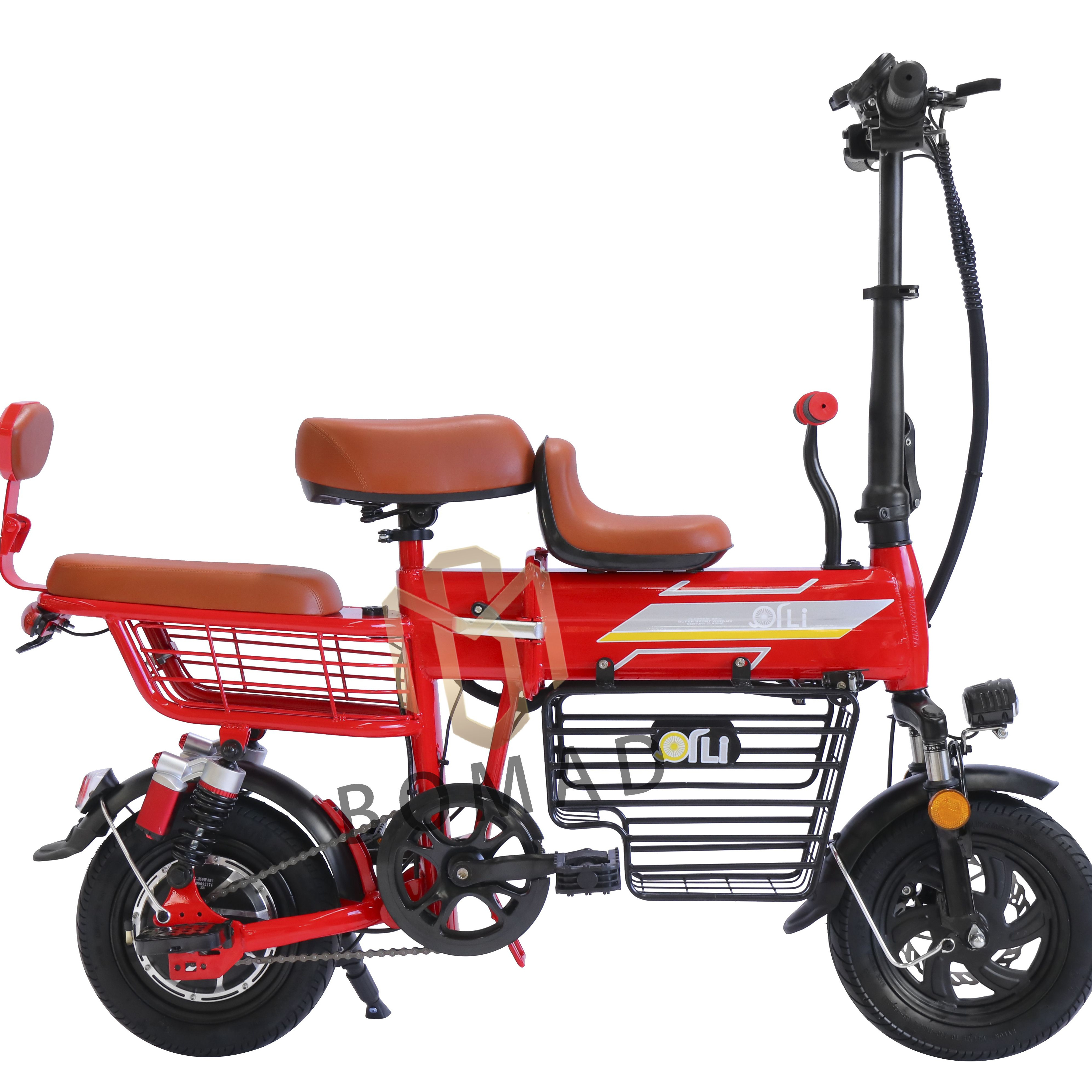 Two wheeled electric bicycle lithium battery foldable mini scooter folding e bike Bonmad e bicycle BM905-1002