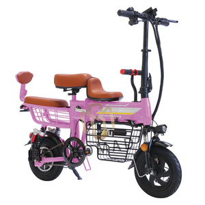 Two wheeled electric bicycle lithium battery foldable mini scooter folding e bike Bonmad e bicycle BM905-1002