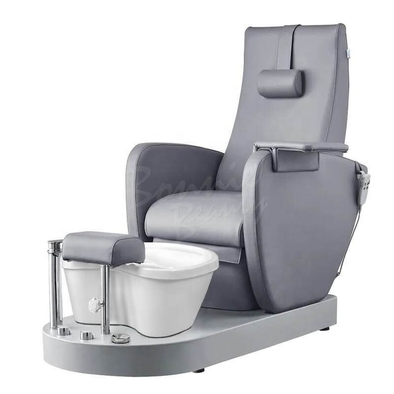 Spa Chair Automatic No Plumbing Portable Manicure Foot Massage Nail Seat Covers Tech And Pipeless White Pedicure Chairs Luxury