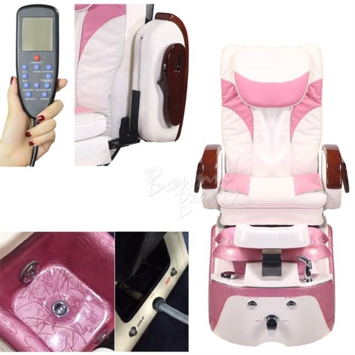 luxury pedicure spa massage chair for nail salon