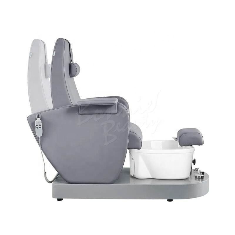 Spa Chair Automatic No Plumbing Portable Manicure Foot Massage Nail Seat Covers Tech And Pipeless White Pedicure Chairs Luxury