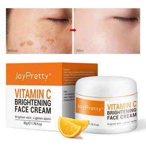 Face Care Whitening Remove Dark Spots Facial Cream Fade Freckles Melanin Remover Brightening Skin Care Vitamin C Face Cream