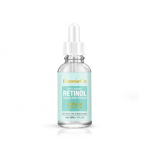 Private Label Retinol Squalane Serum For Hydrating and Reduce Fine Lines Wrinkles collagen anti aging Squalane Oil