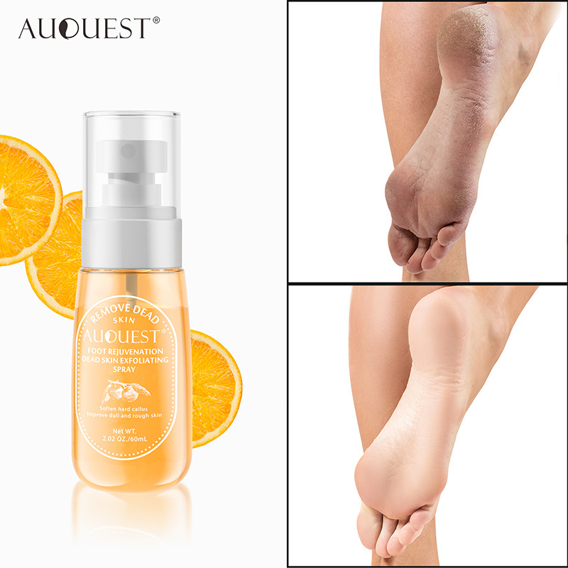 Hot selling Organic Nourishing Moisturizing Foot Care Peeling Dead Skin Exfoliating Spray