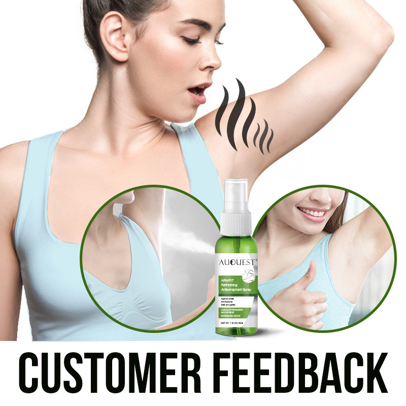 Hot Selling Remove Body Odor Natural Deodorant Armpit Antiperspirant Body Spray