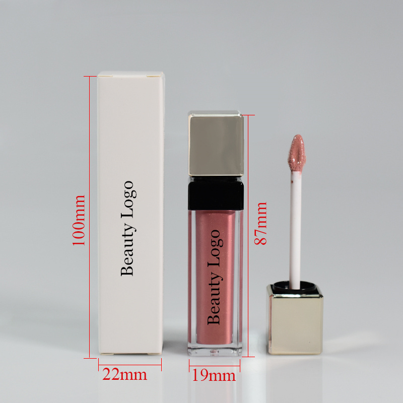 Wholesale Multi Colors Glossy Nude Colors Liquid Lip Gloss Vendor Make Your Own Easy To Carry Creamy Matte Liquid Lipstick